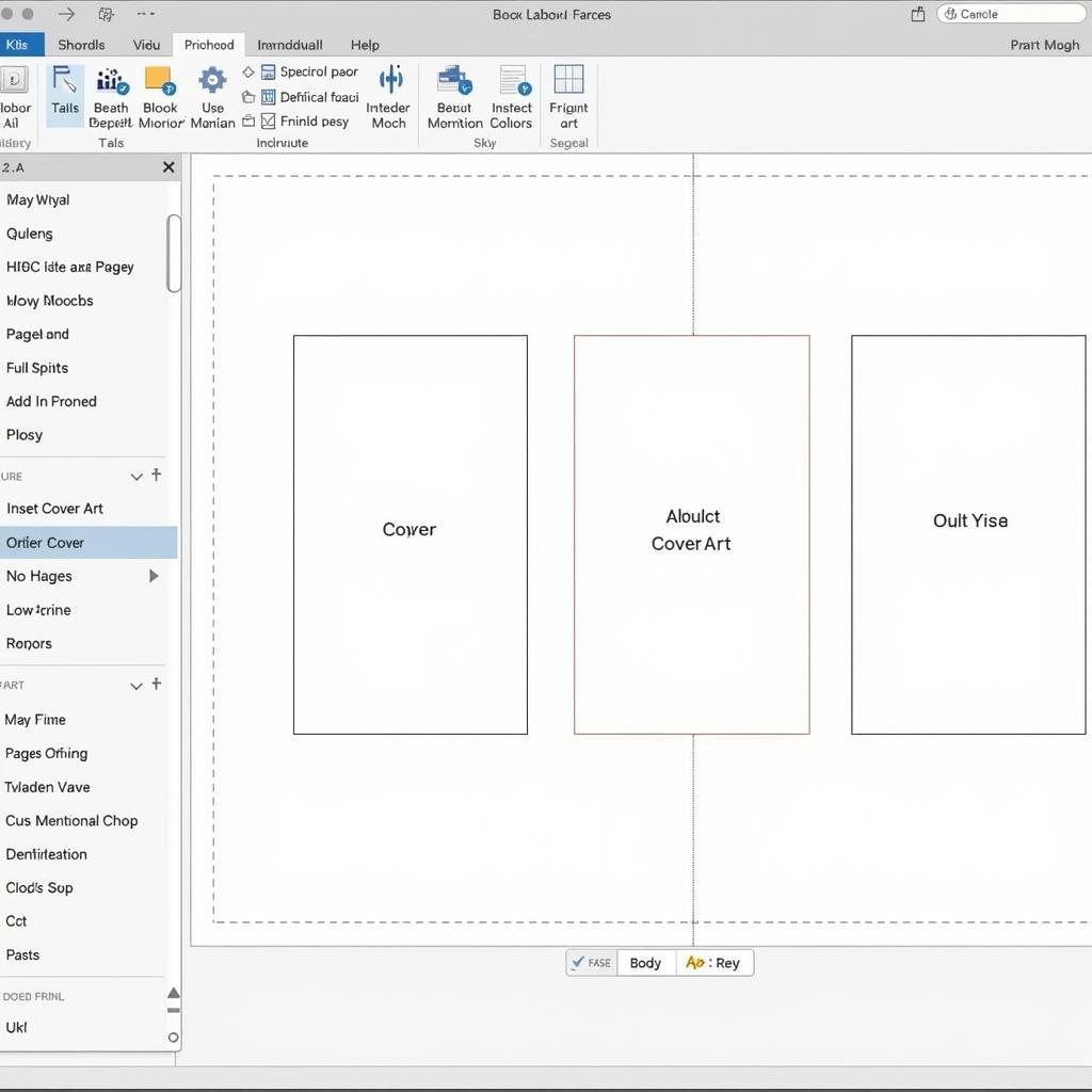 Coloring Book Layout Design in Software