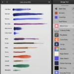 Procreate Coloring Tools