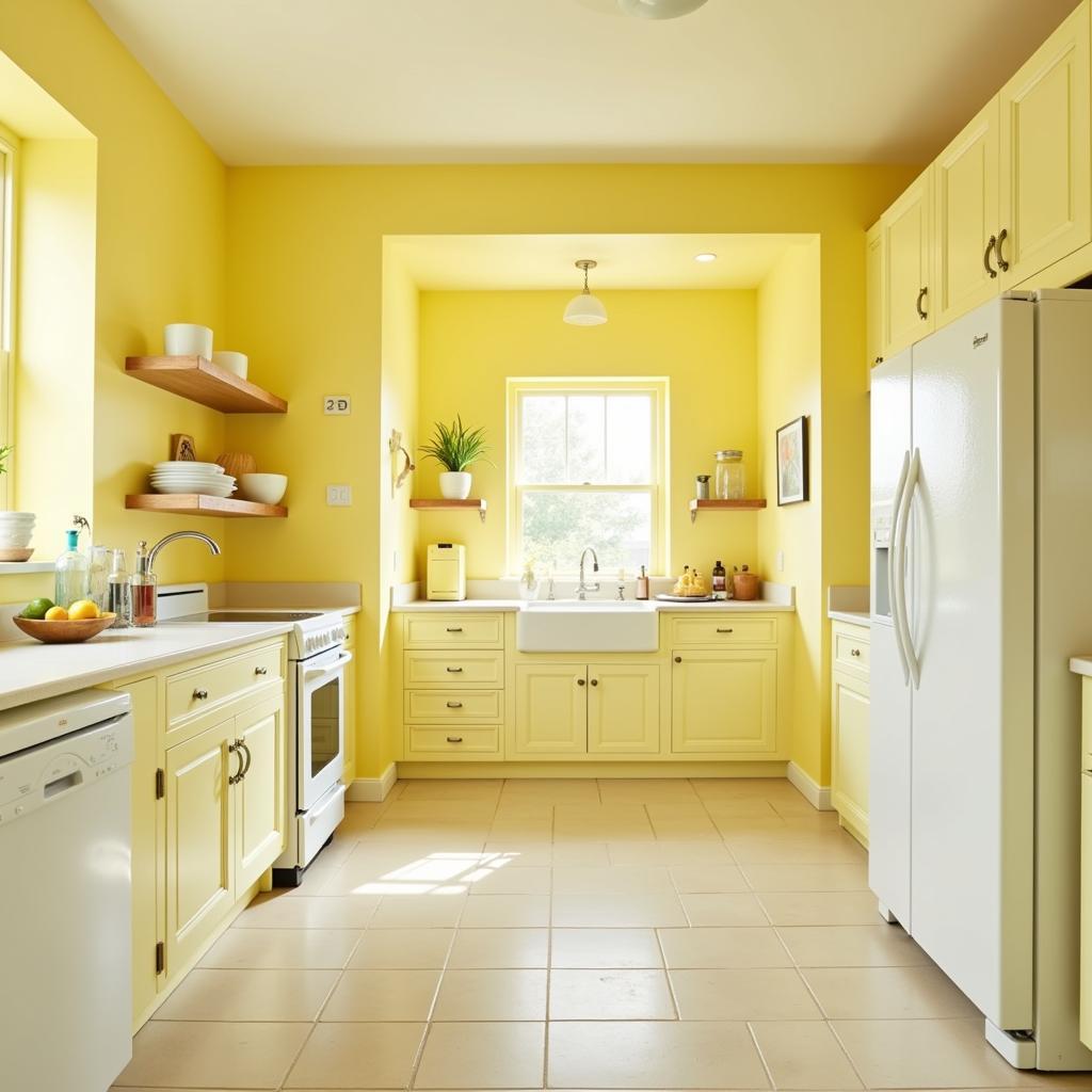 Cool Yellows Kitchen