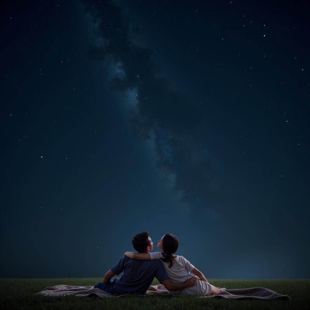 Couple Stargazing