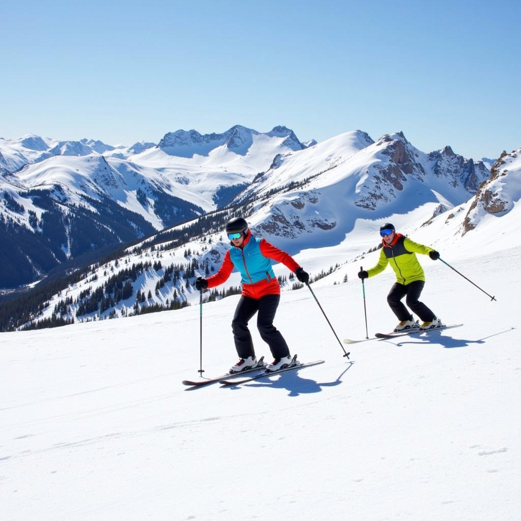 Skiing in Crested Butte