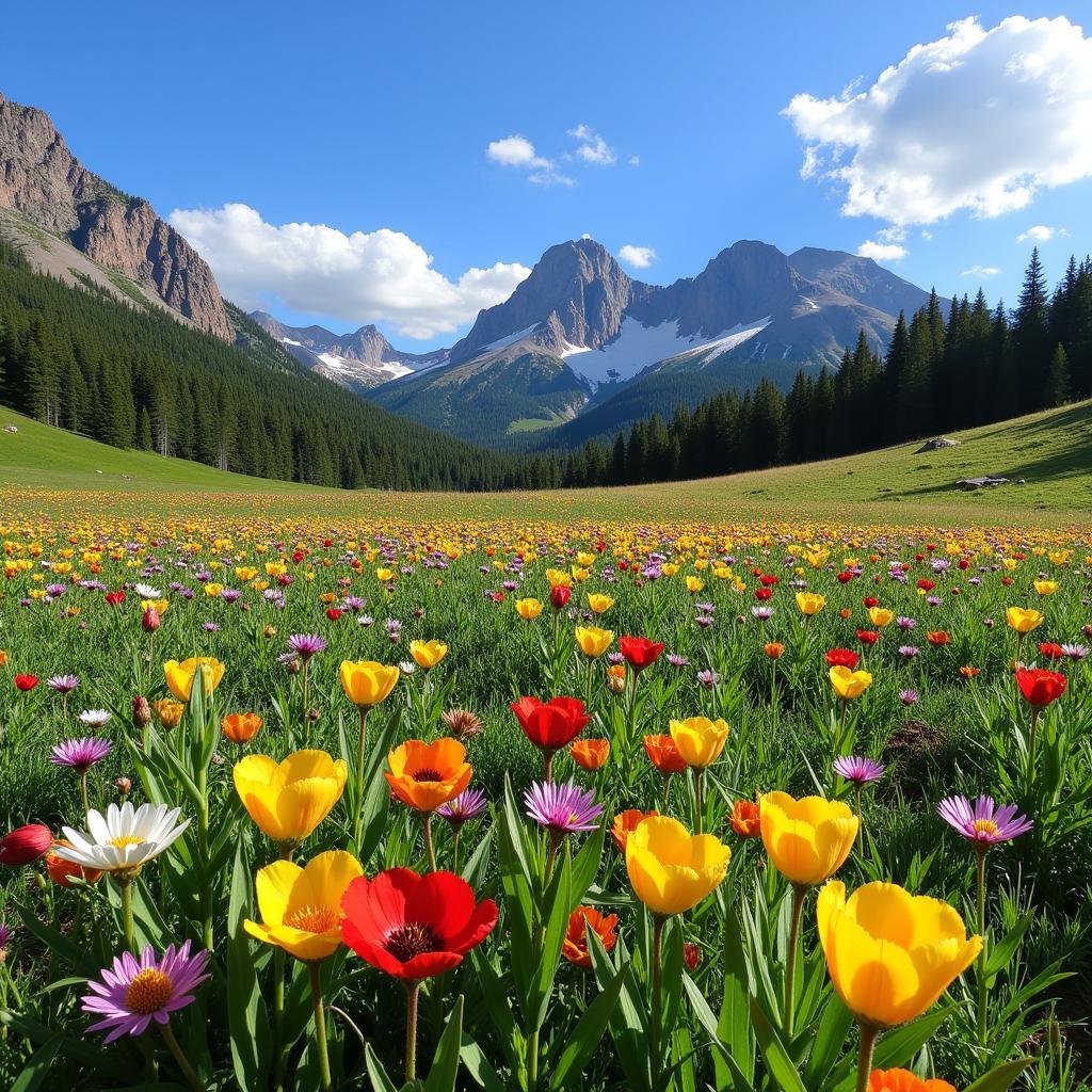 Wildflowers in Crested Butte