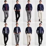 Dark Blue Shirt Color Combinations