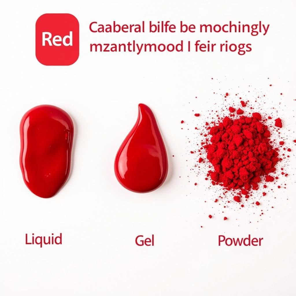 Deep Red Food Coloring Techniques