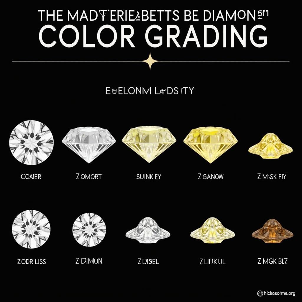 Diamond Color Grading Scale D-Z