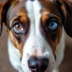 Dog with Heterochromia