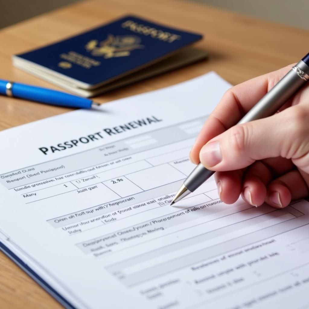 passport renewal form DS-82