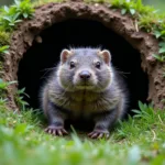 Eastern Mole in Colorado Habitat