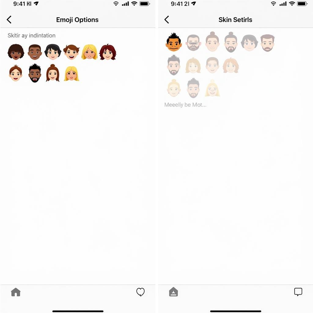 Emoji Keyboard App with Skin Tone Options