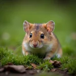 Field Mouse in Grass