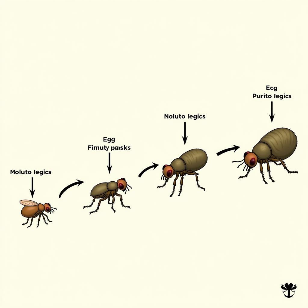 Flea Life Cycle Stages