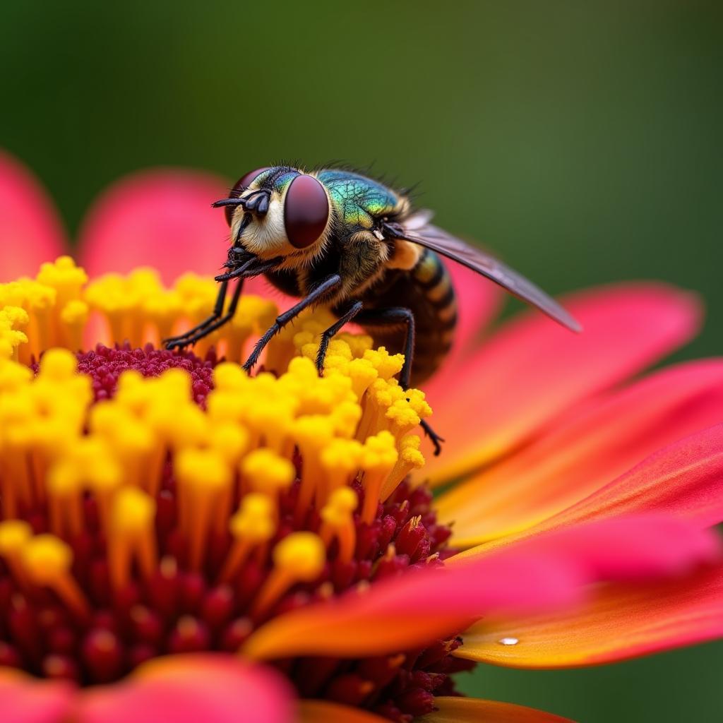 Fly on Flower