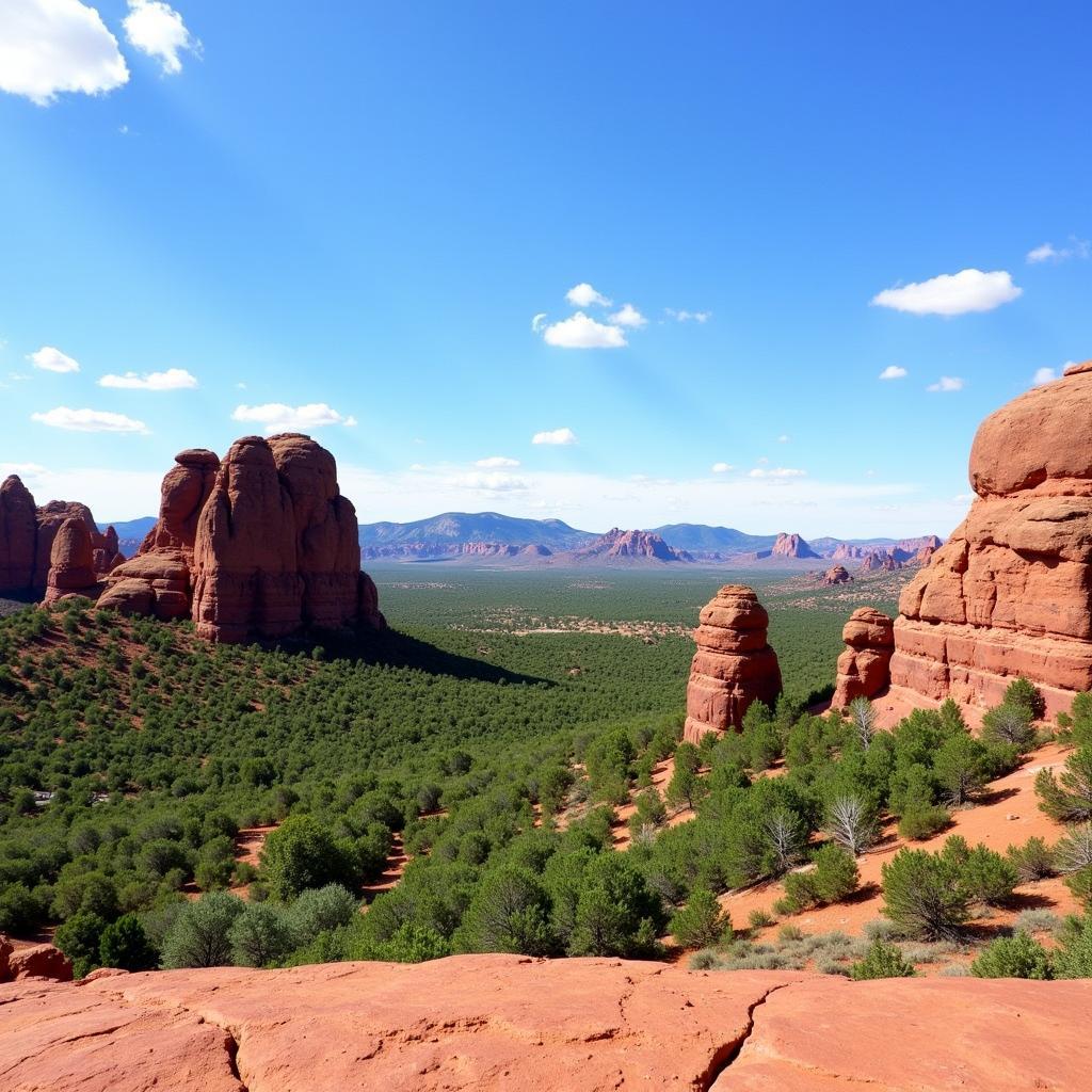 Majestic Red Rock Formations at Garden of the Gods