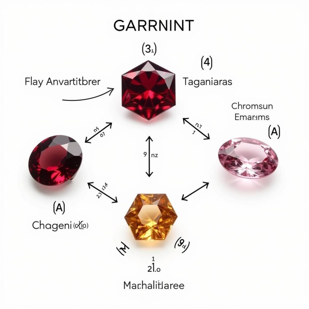 Garnet Crystal Structure and Color Influence