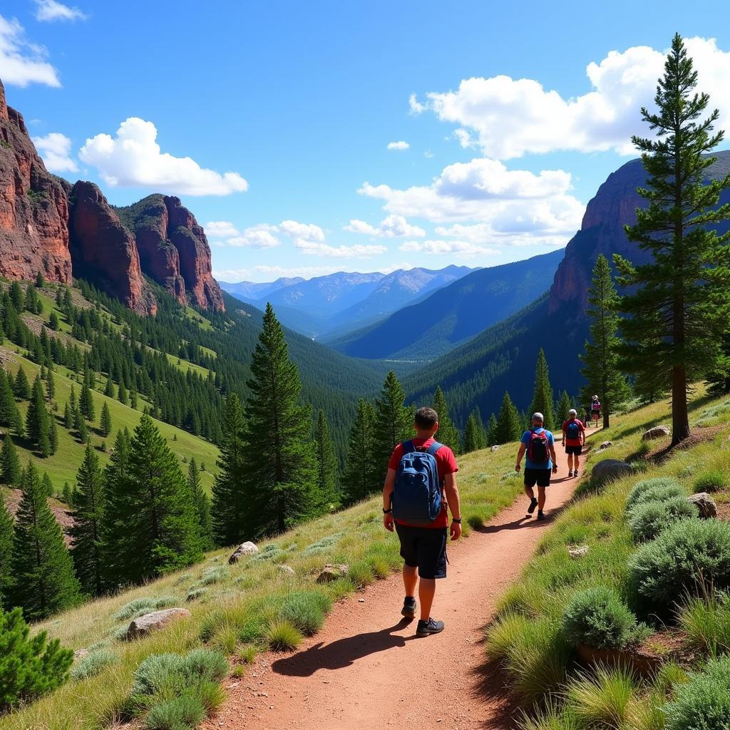 Hiking in Golden Gate Canyon State Park