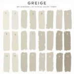 Greige Paint Swatches