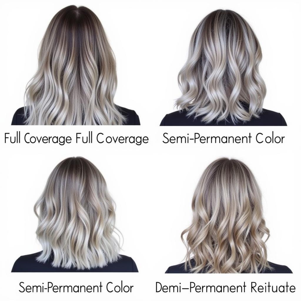 Grey Hair Coverage Options: Permanent, Semi-Permanent, and Demi-Permanent