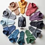 Grey Suit Color Wheel Combinations