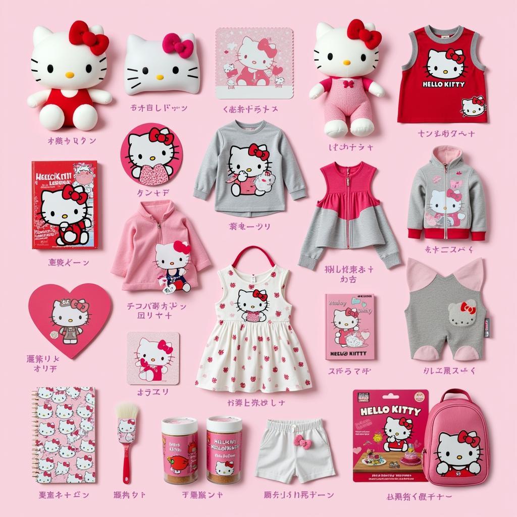 Hello Kitty Merchandise Variety