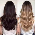 Hi-Lift Hair Color Before and After