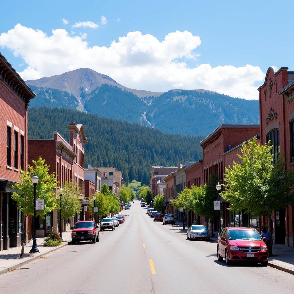 Downtown Idaho Springs, Colorado