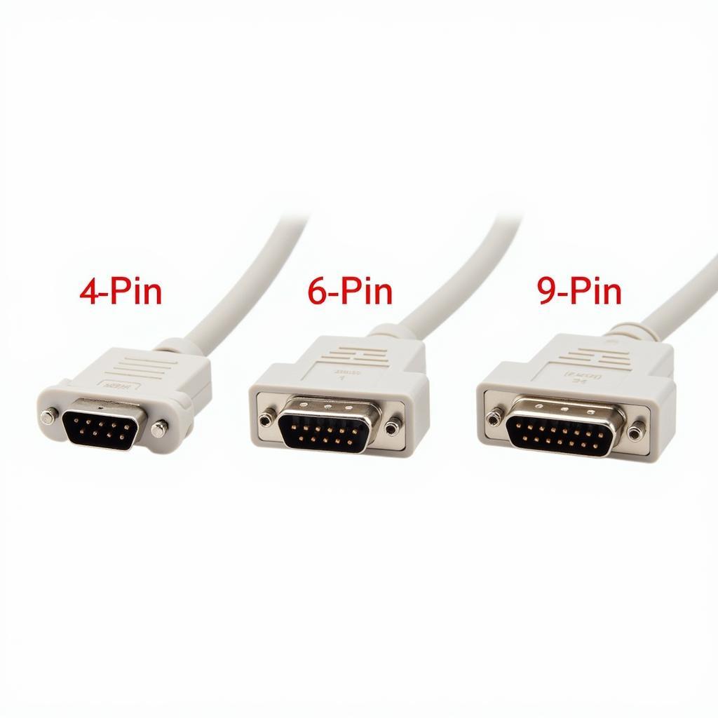 Types of IEEE 1394 Connectors