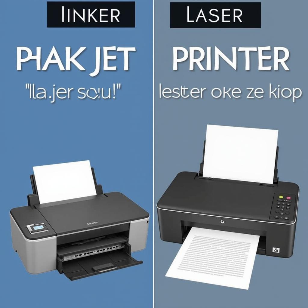 Inkjet vs. Laser Printer