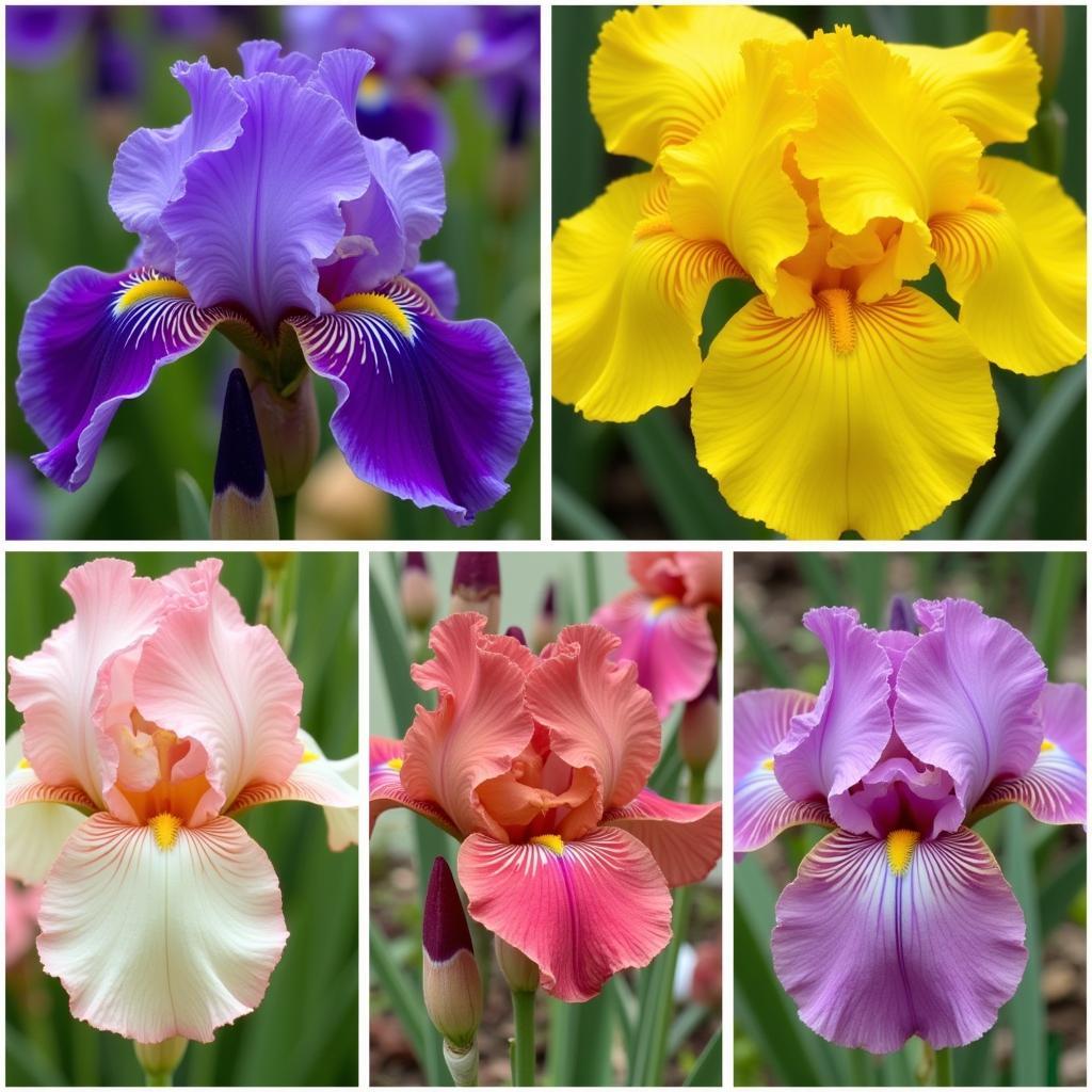 Iris Flower Color Variations