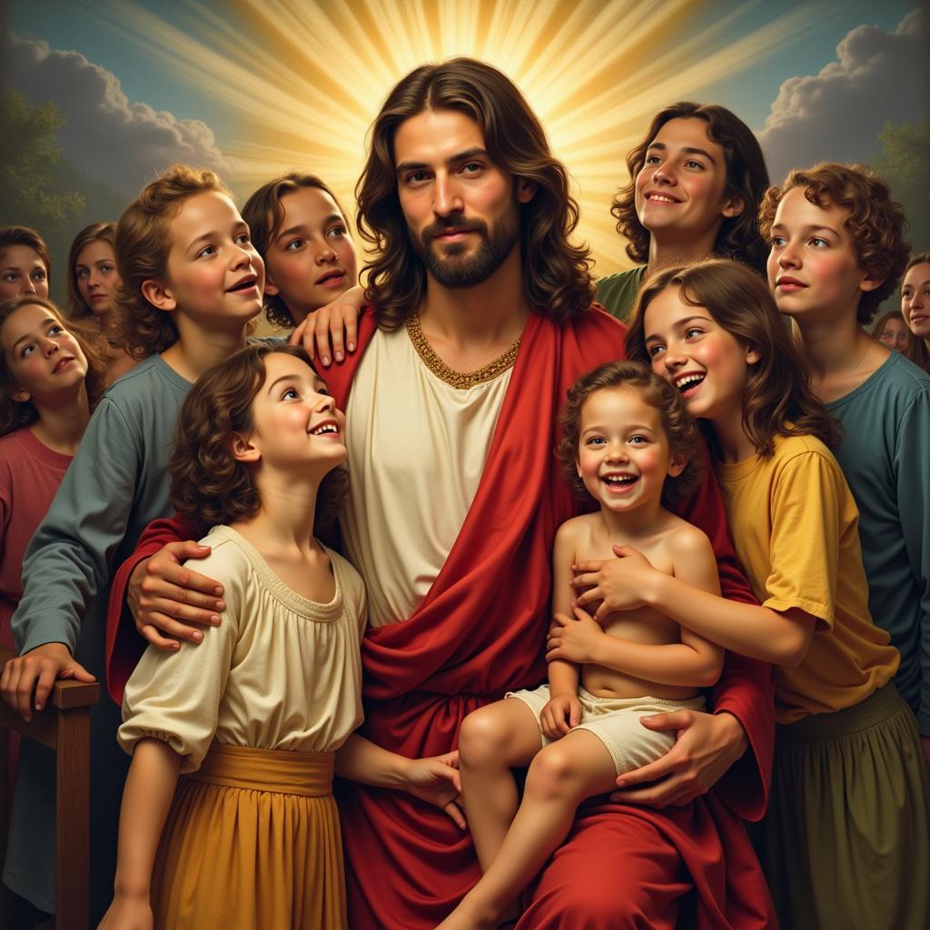 Jesus with Children