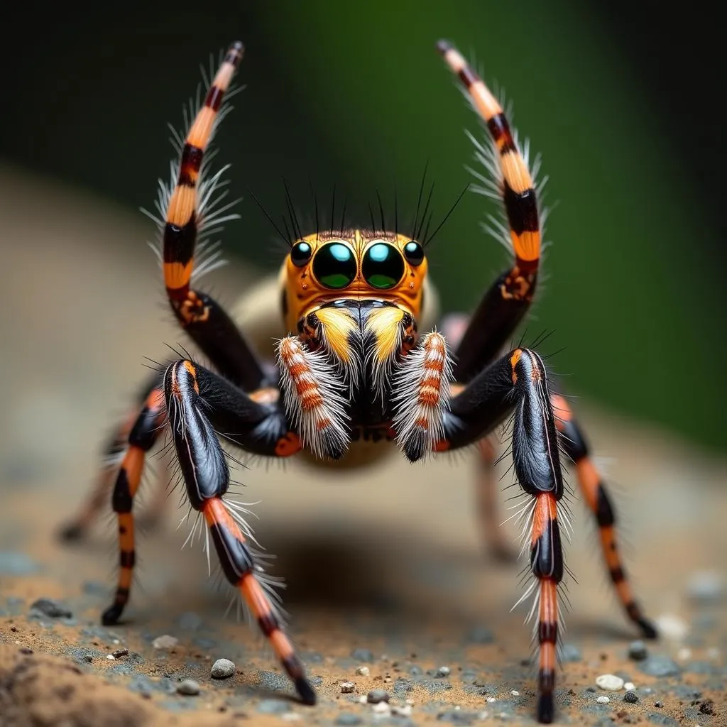 Jumping Spider Courtship