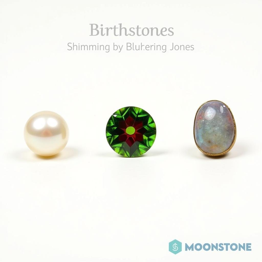 June Birth Colors: Pearl, Alexandrite, and Moonstone