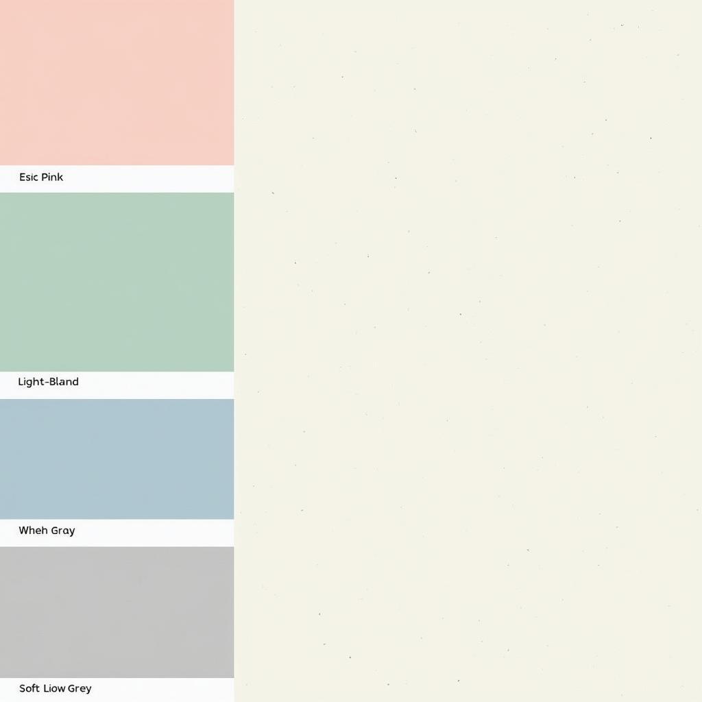 Libra Color Palette: Soft Pinks, Greens, Blues, and Neutrals