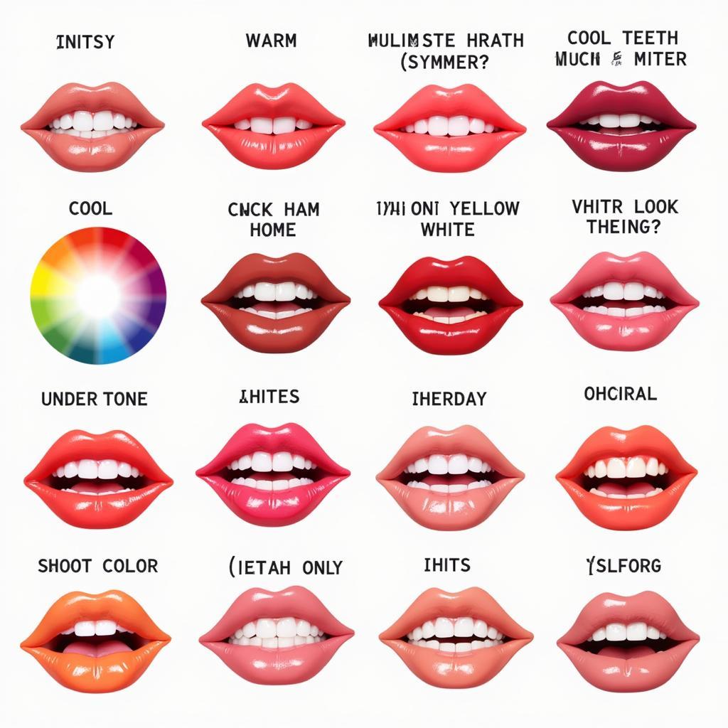 Lipstick Shades for Whiter Teeth