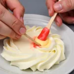 Mixing Food Coloring to Make Peach