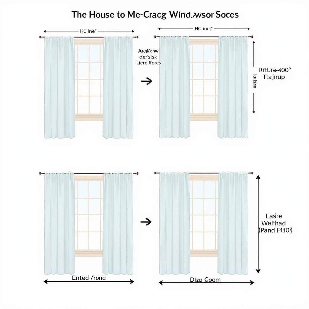 Measuring Windows for Drapes Correctly