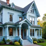 Victorian Home with Monochromatic Corbels