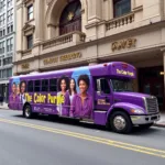 The Color Purple National Tour Bus