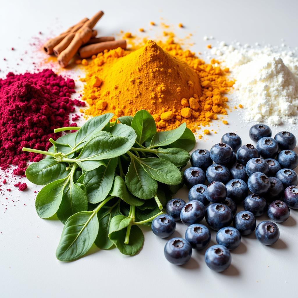 Ingredients for natural food coloring