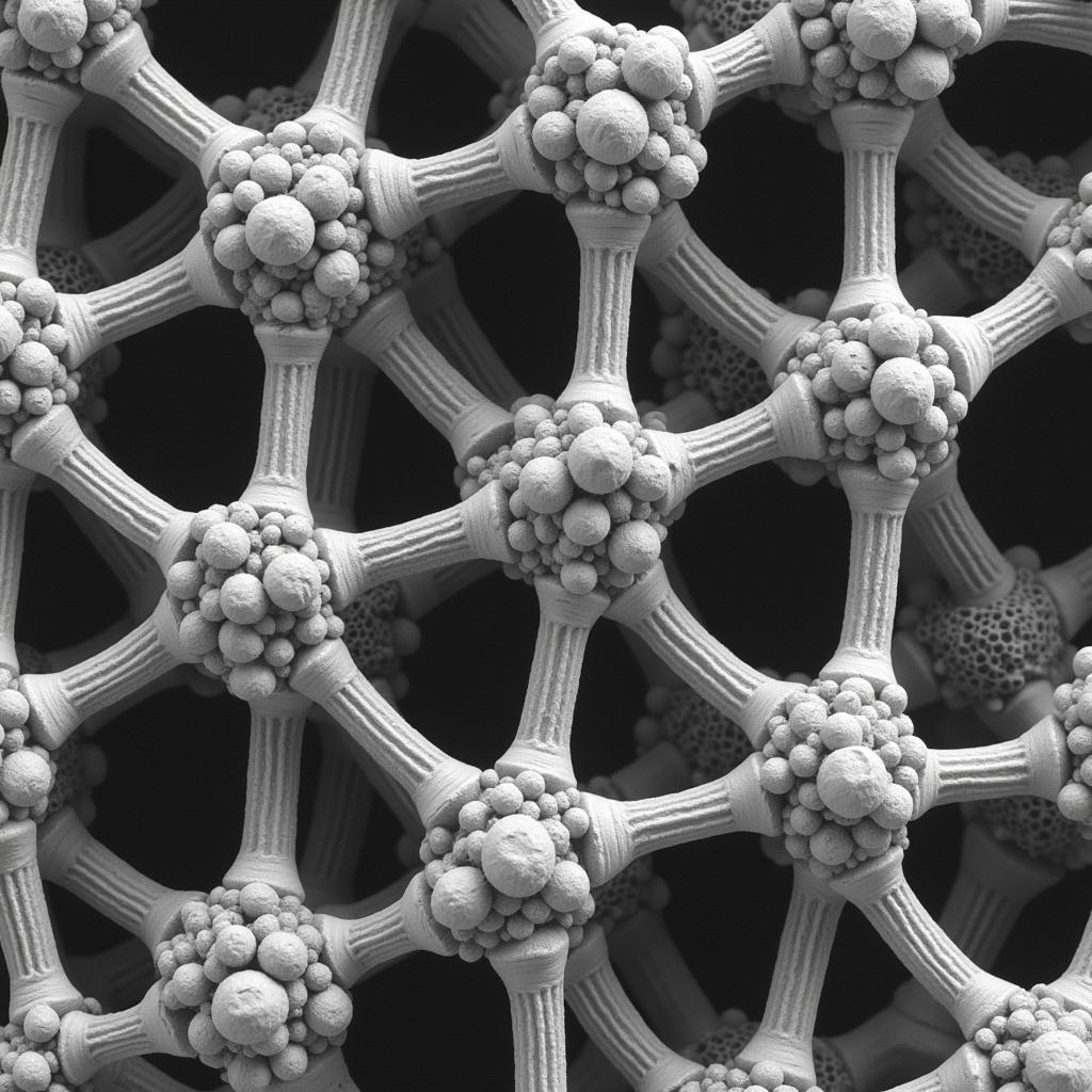 Nitrogen Atoms in Diamond Lattice