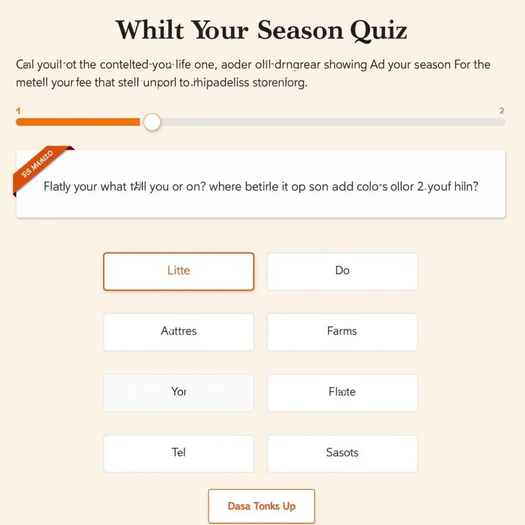 Online Color Season Quiz