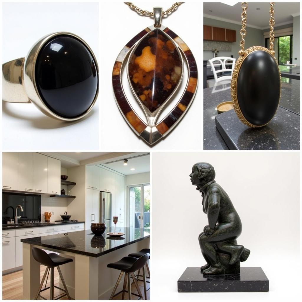 Onyx in Jewelry and Decor: Examples of Onyx Applications