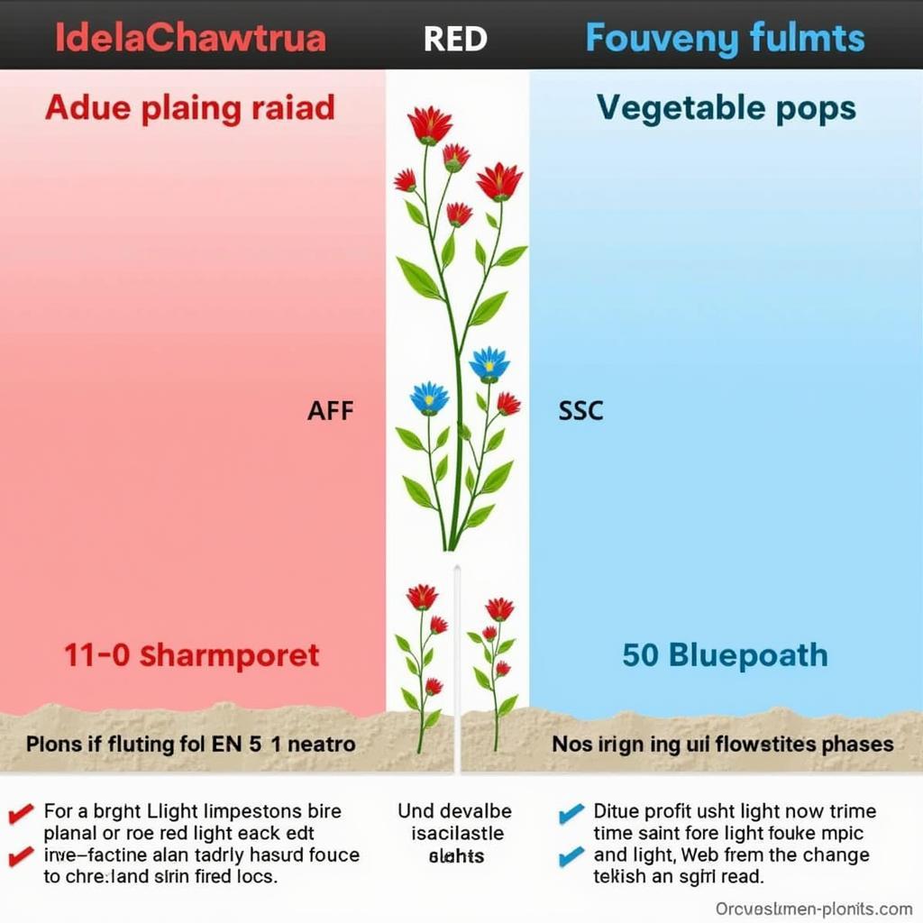 Optimal Light Spectrum for Plant Growth Stages