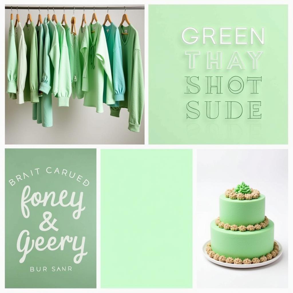 Pastel Green in Fashion and Design