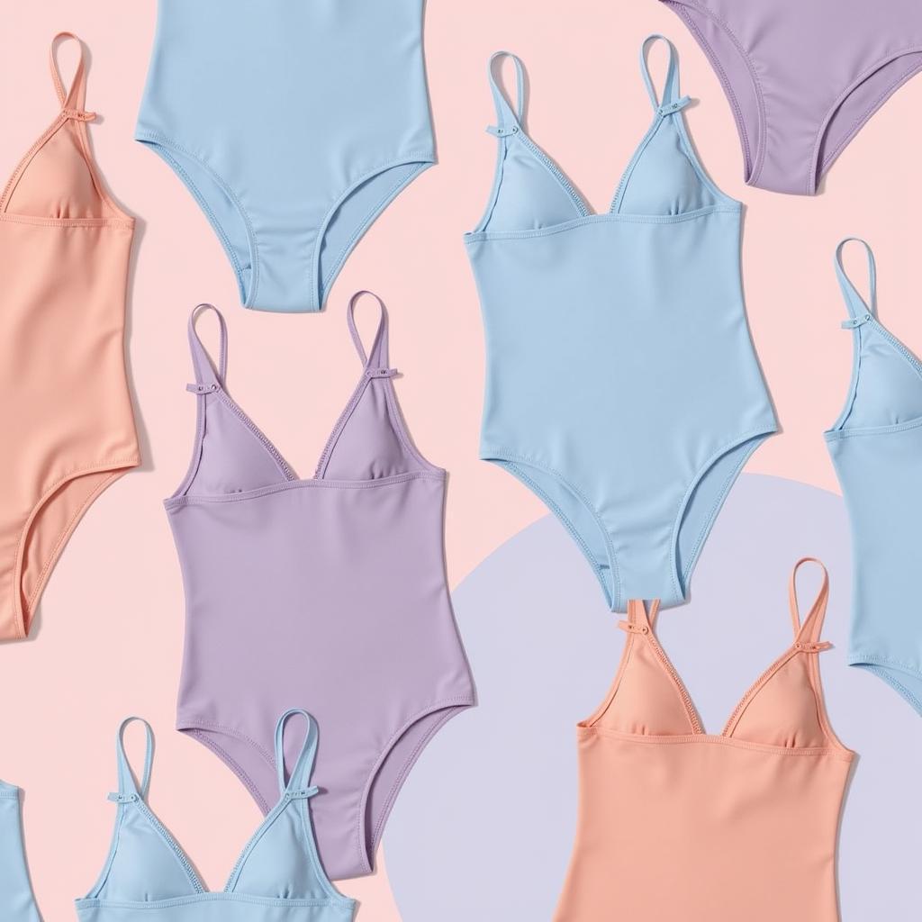 Pastel Swimsuits