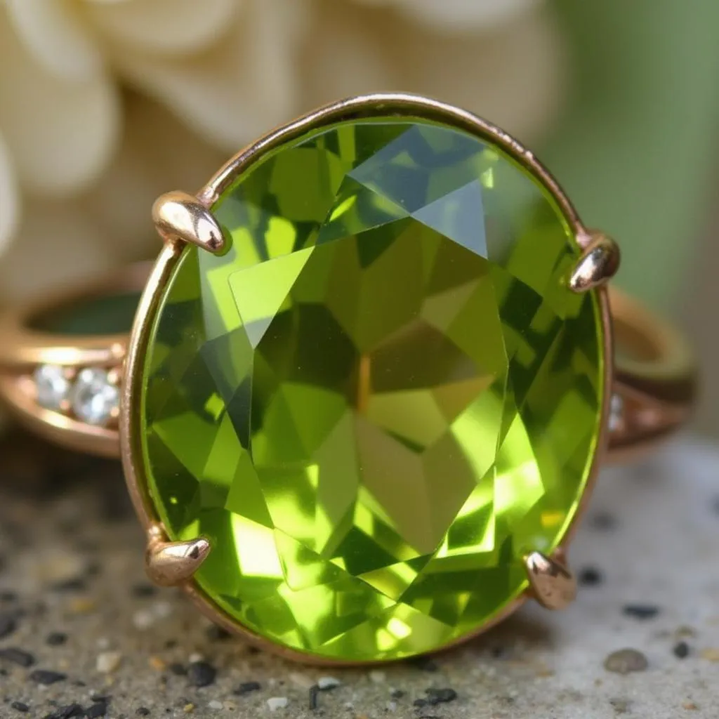 Peridot Gemstone in Jewelry