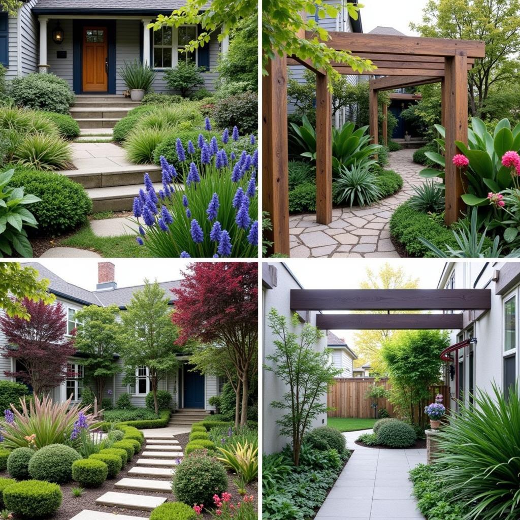 Purple Plants in Garden Design