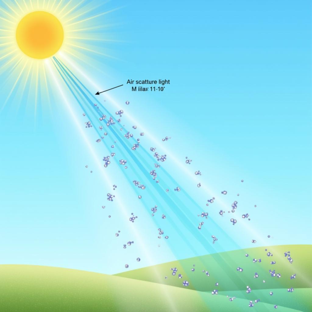 Rayleigh Scattering Effect