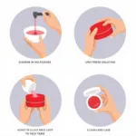 Safe Handling and Care of Red Colored Contacts