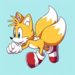 Tails with his classic yellow tails