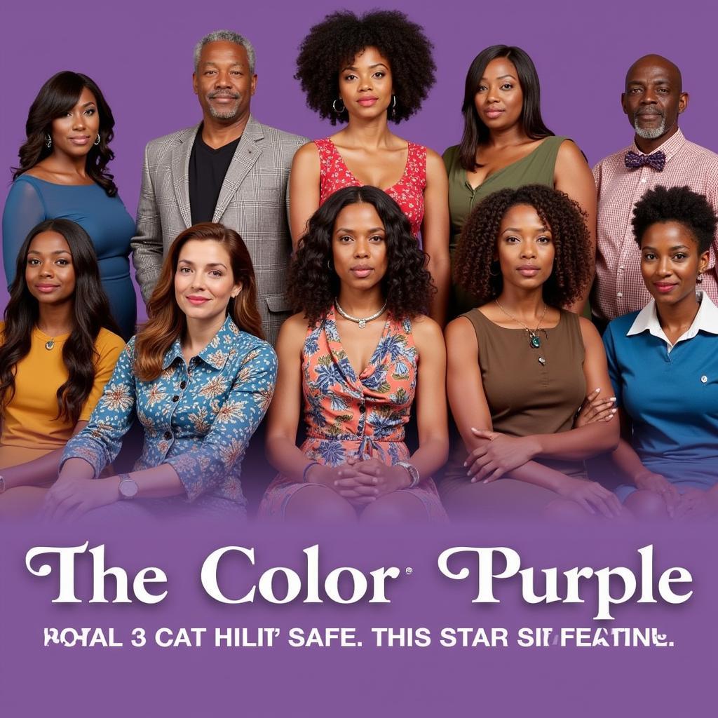 The Cast of The Color Purple